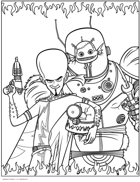 Megamind #46490 (Animation Movies) – Free Printable Coloring Pages