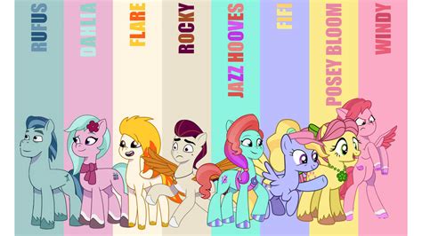 G5 Background Ponies by Quoterific on DeviantArt