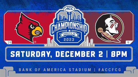 Primetime showdown on ABC: ACC Football Championship Game to kick off ...