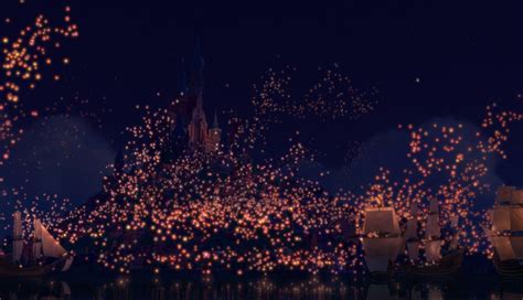 Tangled Lantern Laptop Wallpaper