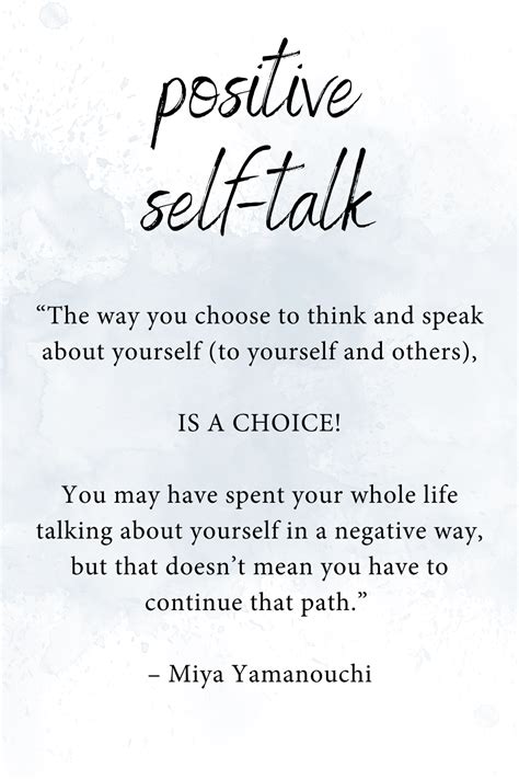 Positive self talk quotes, positive quotes for life, self talk quotes ...