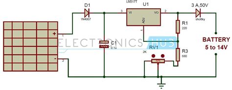 Solar battery charger circuit – Artofit