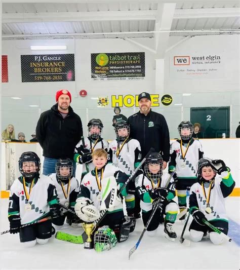 News > Congratulations to the U8 Petrolia Oilers (Grey) on their Gold Medal Win! (Petrolia Minor ...