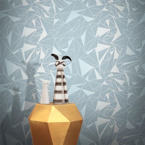 Feathr Crystallise Wallpaper by Glenn Todd | Art for your walls | beut.co.uk