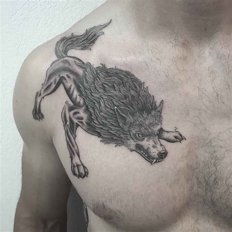 Demonic Wolf Tattoo - Best Tattoo Ideas Gallery