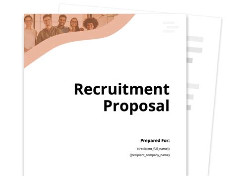 Recruitment Proposal Template Word