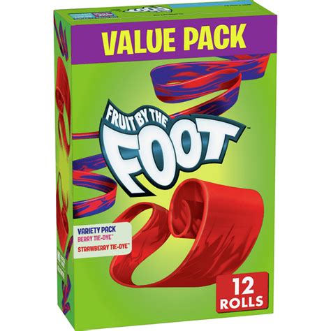 Fruit by the Foot, Fruit Snacks, Variety Pack, 9 oz - Walmart.com - Walmart.com