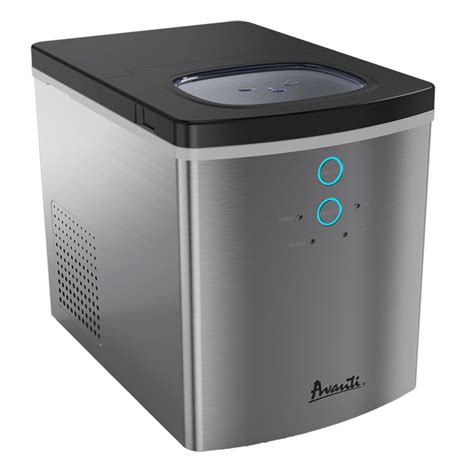 Avanti IM1213S-IS Portable Home Countertop Ice Maker Machine, Stainless Steel - Walmart.com ...