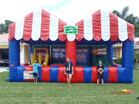 Inflatable Carnival Games Booth | South Florida Bounce