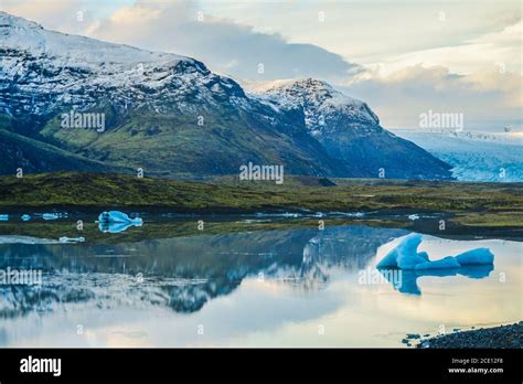 Iceland Fjallsárlón glacier lake Stock Photo - Alamy