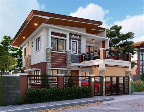 Modern two-storey house design ideas and photos 2024