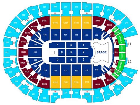 Cleveland Cavaliers Interactive Seating Chart | Awesome Home