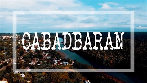 Cabadbaran City, Agusan del Norte Aerial Shots - YouTube