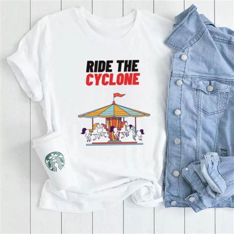 The Cyclone Animated Ride The Cyclone Shirt - teejeep