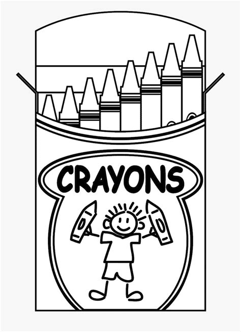 black and white crayons clipart 10 free Cliparts | Download images on ...