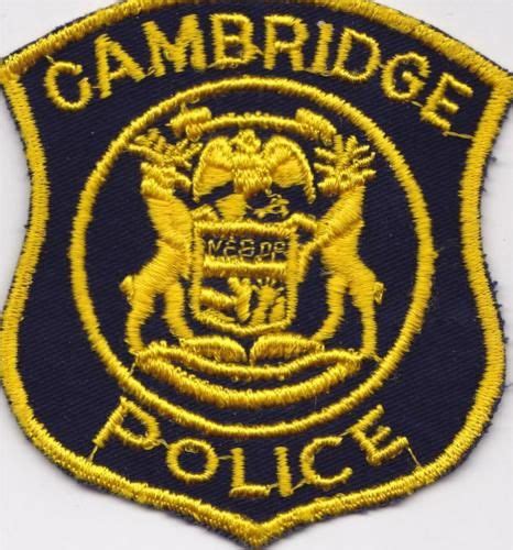 CAMBRIDGE-POLICE-Patch | Politie