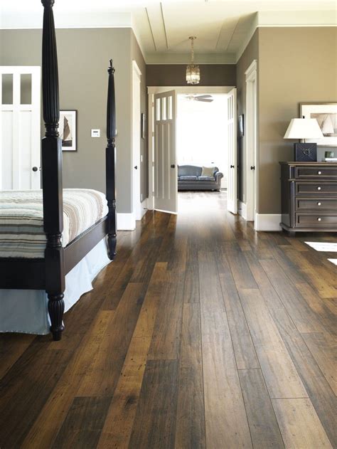 Dark Hardwood Floors In Bedroom - Herbalium