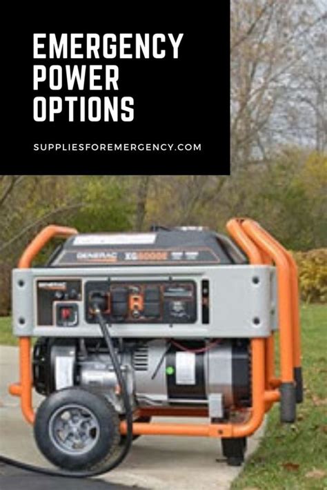 Emergency Power Supply Guide: Top 6 Generator Options to Consider