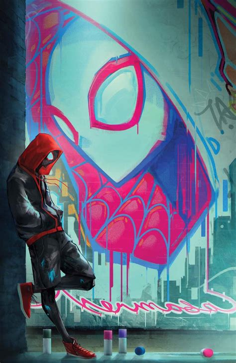 MILES MORALES SPIDER-MAN 3 IVAN TAO Graffiti 616 Virgin Variant – The ...