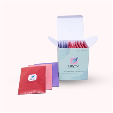 Organic Sanitary Pads [Pack of 12] – Silfyme