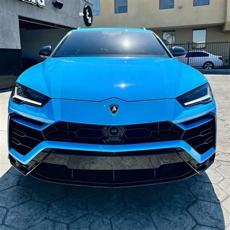 Custom 2022 Lambo Urus Feels Like a Big Blue Baby, Sounds Like an ...