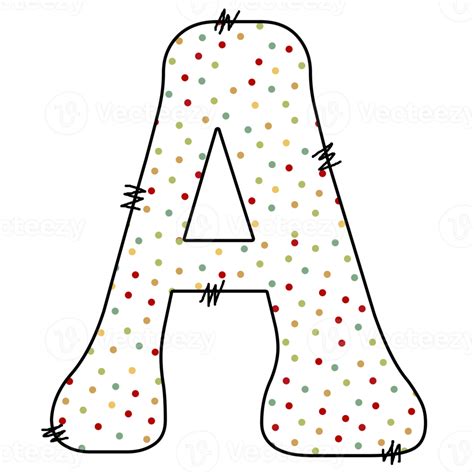 christmas alphabet design 15162361 PNG