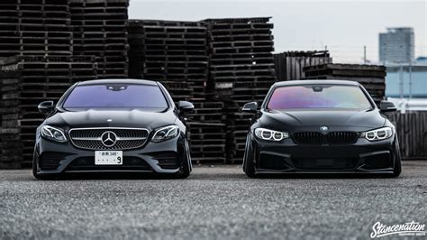 Less is More // BMW x Mercedes Benz. | StanceNation™ // Form > Function