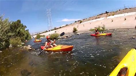 Raging River Kayaking HD - Kayaking the LA River - YouTube