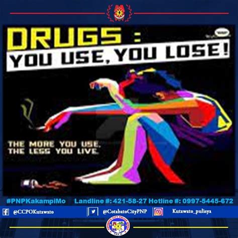 Infographics on Illegal Drugs.... - Kutawato Pulisya