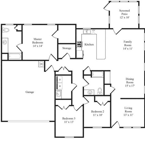 Base Housing Camp Lejeune Floor Plans - floorplans.click