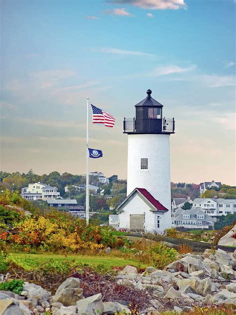 Lighthouse-Gloucester Massachusetts Photograph by William Reagan - Pixels