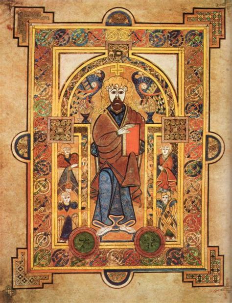 Columba, Illuminated manuscript, Insular illumination, Ireland ...