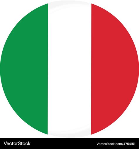 Italy flag Royalty Free Vector Image - VectorStock