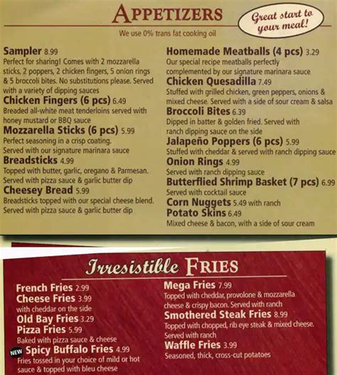 Pat's Pizza Menu, Menu for Pat's Pizza, Upper Darby, Delaware County ...