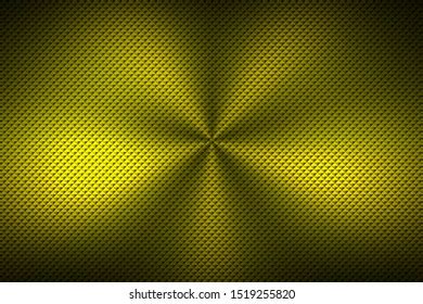 Yellow Geometric Pattern Metal Background Texture Stock Illustration 1519255820