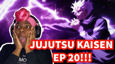 JUJUTSU KAISEN REACTION!!! Episode20!!! - YouTube