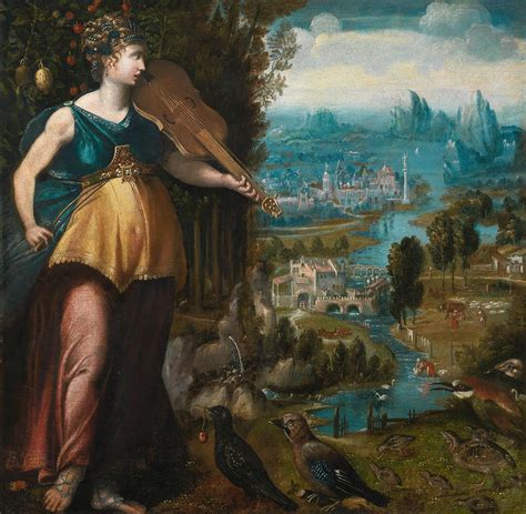 Allegory of Music Painting by Franco-Flemish School of the mid 16th century | Pixels