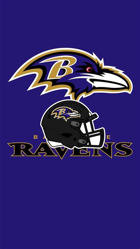 Baltimore Ravens Wallpaper Fan Art NFL Helmet