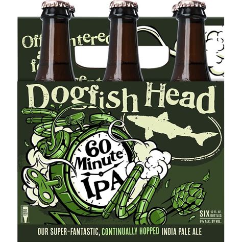 Dogfish Head Brewery 60 Minute IPA Beer (12 fl oz) - Instacart