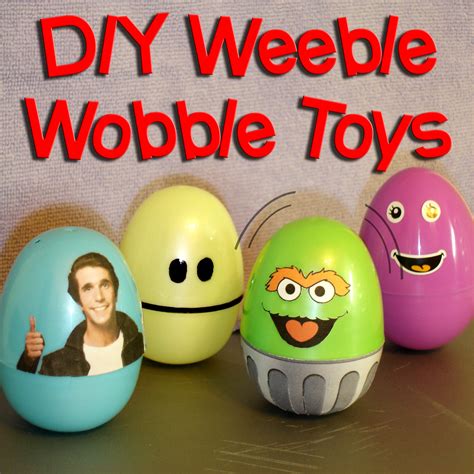 Make Your Own Egg Weeble Wobble Toys : 3 Steps - Instructables