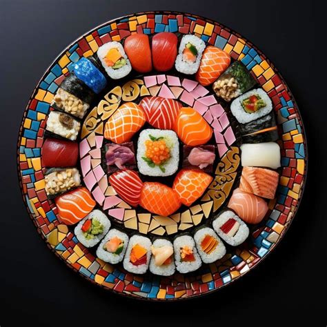 Premium AI Image | sushi nigiri platter