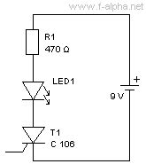 f-alpha.net: Experiment 1 - Thyristor