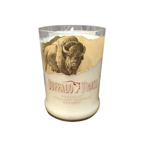 Recycled Buffalo Trace Bourbon Candle – BarrelHeadsKY