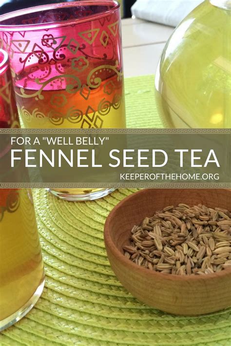 Well Belly Fennel Seed Tea Recipe | Detox tea recipe, Herbal teas recipes, Healthy teas