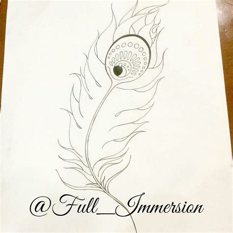 Drawing outline for a Phoenix feather | Phoenix feather, Drawings, Art