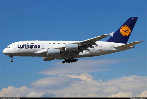 D-AIMH Lufthansa Airbus A380-841 Photo by Andreas Kügler | ID 309470 ...