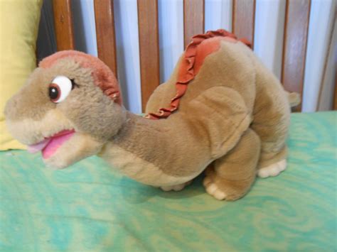 1988 The Land Before Time Plush Littlefoot by LuckHoundVintage