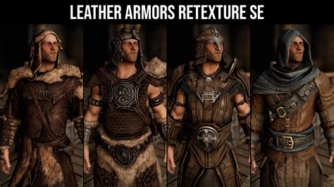 Leather Armors Retexture LE at Skyrim Nexus - Mods and Community