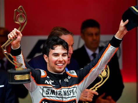 Sergio Perez Grabs Third Spot, Gives Force India Fourth Ever Podium ...