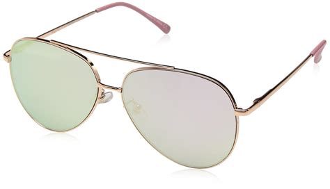 Buy H Halston Women's Halston Hh 136 Fashion Aviator Sunglasses, Blush ...